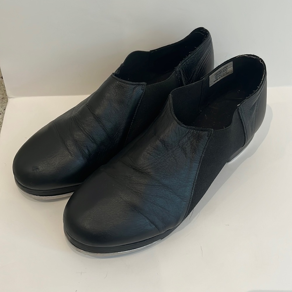 Leo’s Ultra-Tone Split Black Tap Shoe, Size 8 1/2